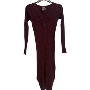 Women’s Taylor Burgundy Knit Dress size XS